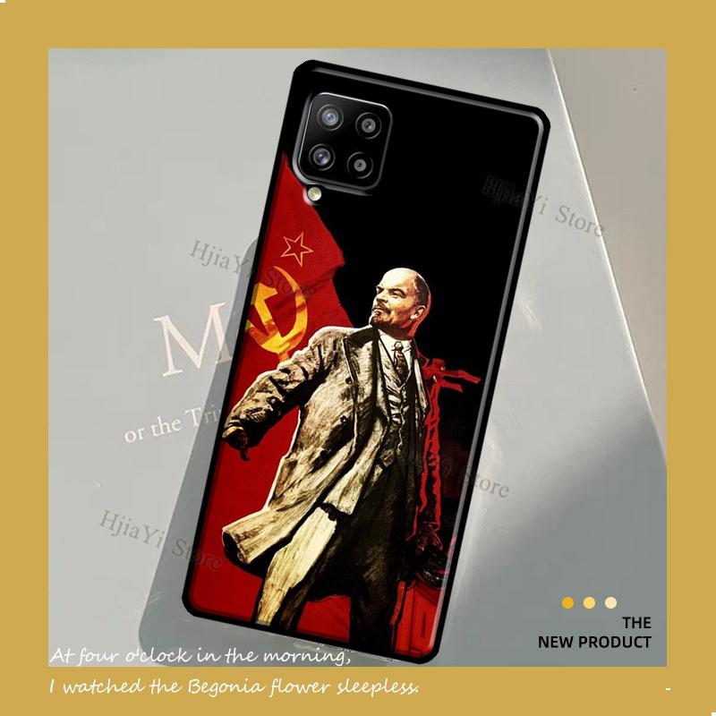 Чехол с изображением флага Советского Союза от lenin для Samsung Galaxy A12 A32 A42 A52 A72 A51 A71 A31 A41 A21S A50 A70 A20S A03S