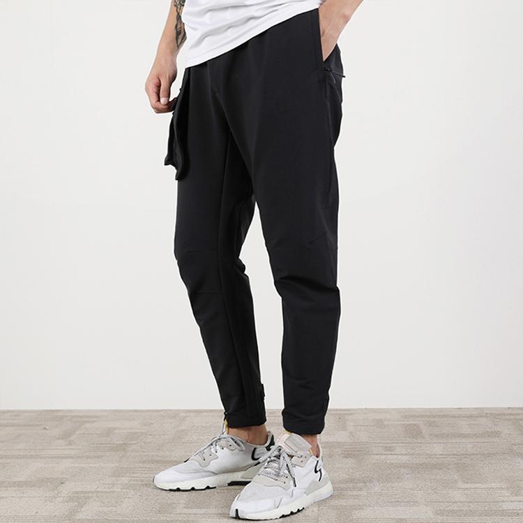 adidas Брюки карго мужские черные умеренные GM4424