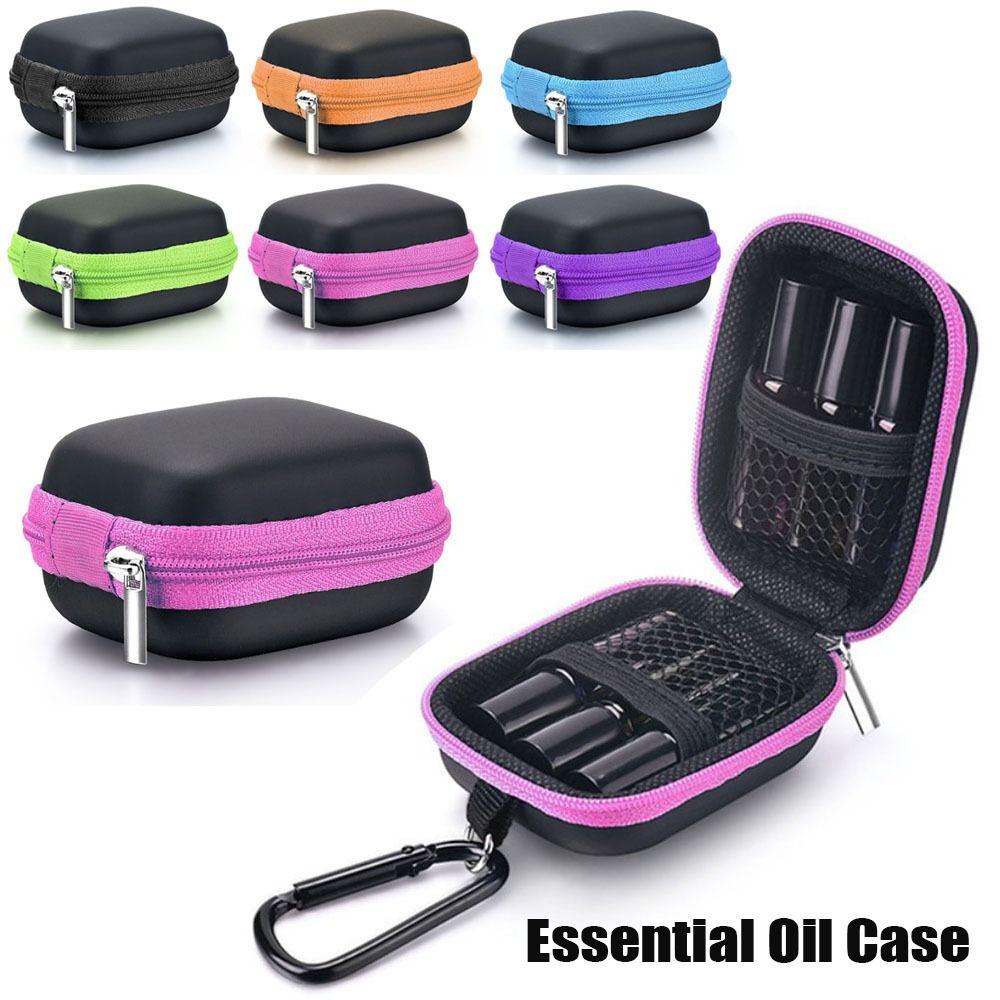 Hard Shell Essential Oils Storage Travel Storage Bag Perfume Box Carrying Case Essential Oil Case
