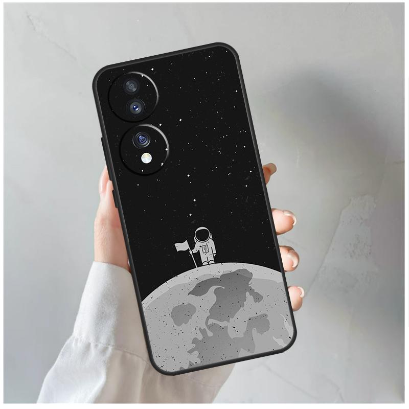 Чехол для телефона 'Луна Звезды Космос Астронавт' для Honor X8b X9b X8 X9 X6a X7a X8a X9a Honor Magic 6 Pro 5 Lite 50 70 90