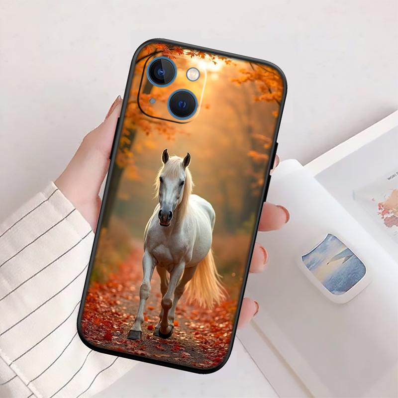Изящный чехол для телефона с изображением лошади для Motorola Moto Edge 60 60s 70 G86 G56 G54 E14 G04S G45 G54 G64 S30 S50 X30 X40 X50 Ultra Pro Power