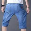 Летние модные джинсовые шорты мужские тонкие 5 очков в брюках повседневные пять спортивных шорт свободные прямые узкие брюки