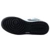 Air Jordan 1 Low GS University Blue Black Детские кроссовки Белые 553560-403
