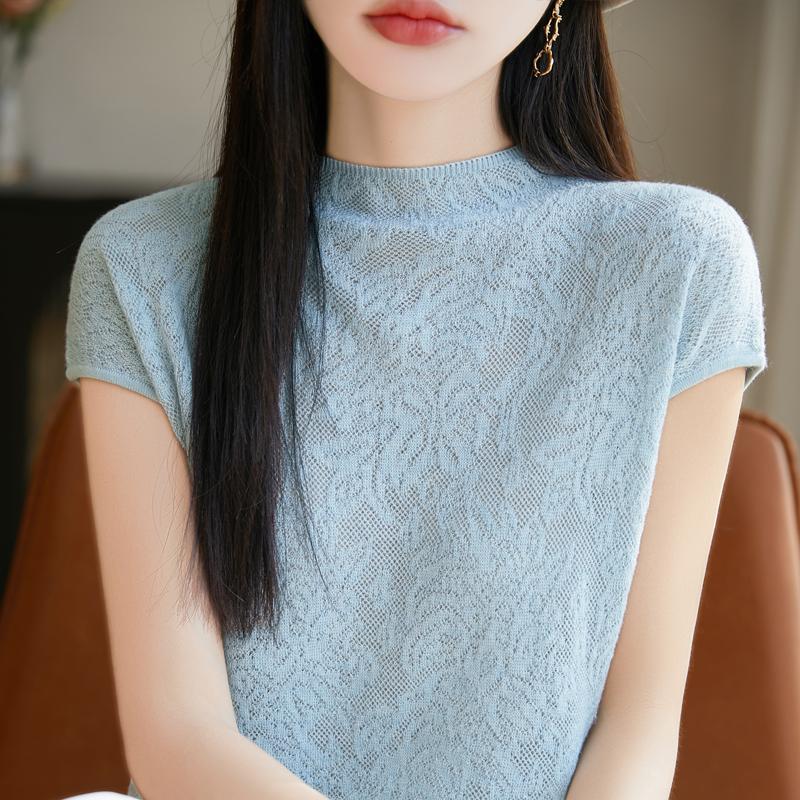 Летняя рубашка для женщин - 50% шелковая смесь Mulberry | Не мнется и защищает от ультрафиолета | Роскошный легкий топ