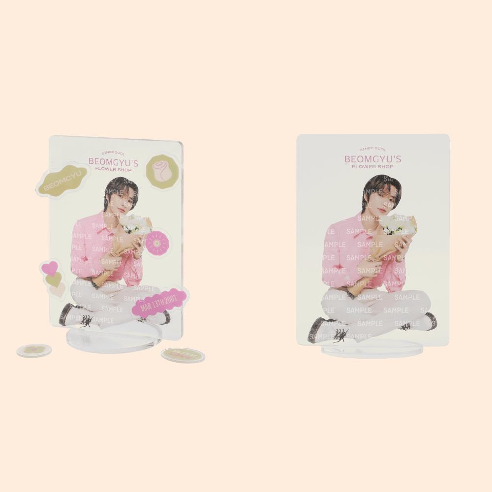 TXT BEOMGYU Цветочный магазин DIY Акриловая подставка