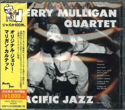 CD GERRY MULLIGAN, CHET BAKER, CARSON - Оригинальный квартет Джерри Маллигана UCCU99137 Pacific Jazz 2014 Япония ObiJazz Б/У
