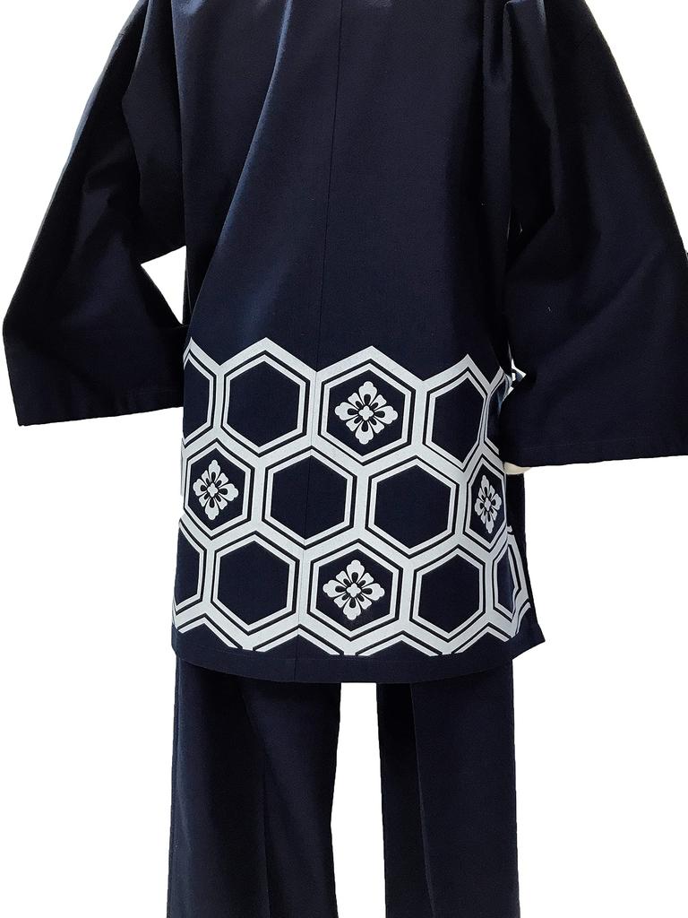 Курумэ Цумуги Сделано в роскоши Цумуги Тщательно напечатано Сделано из черепахового меха Navy L [Edoten] Самуэ, Плетение, Япония, Самуэ, Материалы, Мужская, Ракушка,