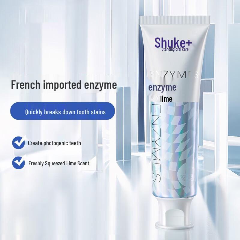 Shuke Expert Enzyme Whitening Toothpaste - Fresh Lime
