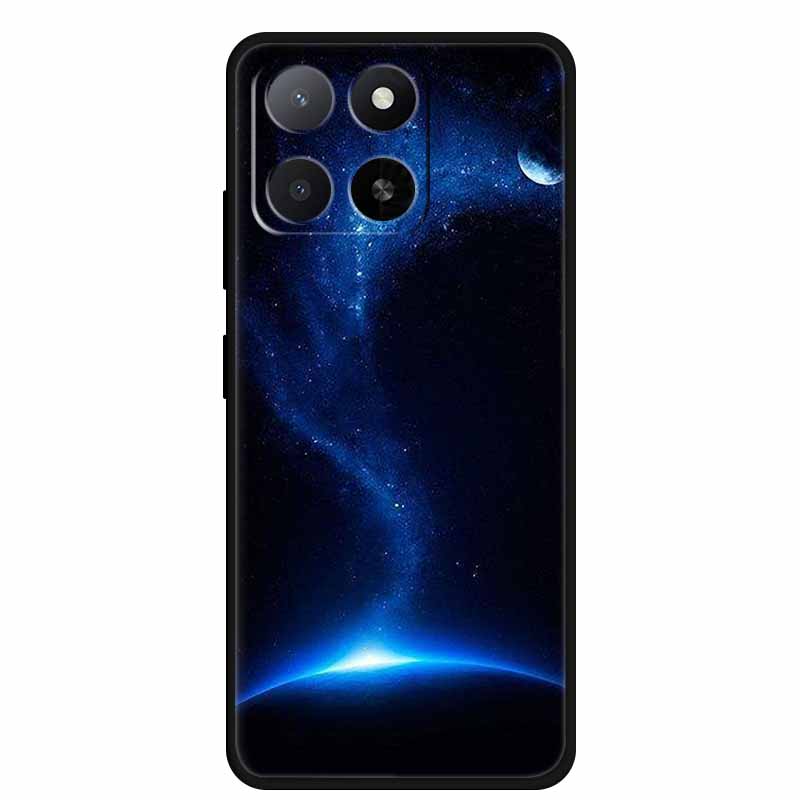 Чехол для ZTE Blade A55 A35 Животные Мягкий Силикон ТПУ Чехлы для Телефона Задняя Крышка для ZTE Blade A35 BladeA55 Волк Ударопрочный Крутой Capa