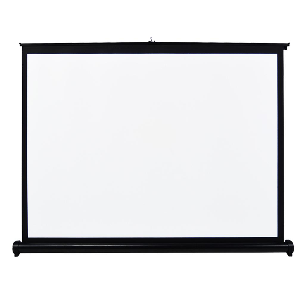 40-inch Portable HD Projector Screen 4:3 Foldable Projection Screen Durable Wall Mounted for