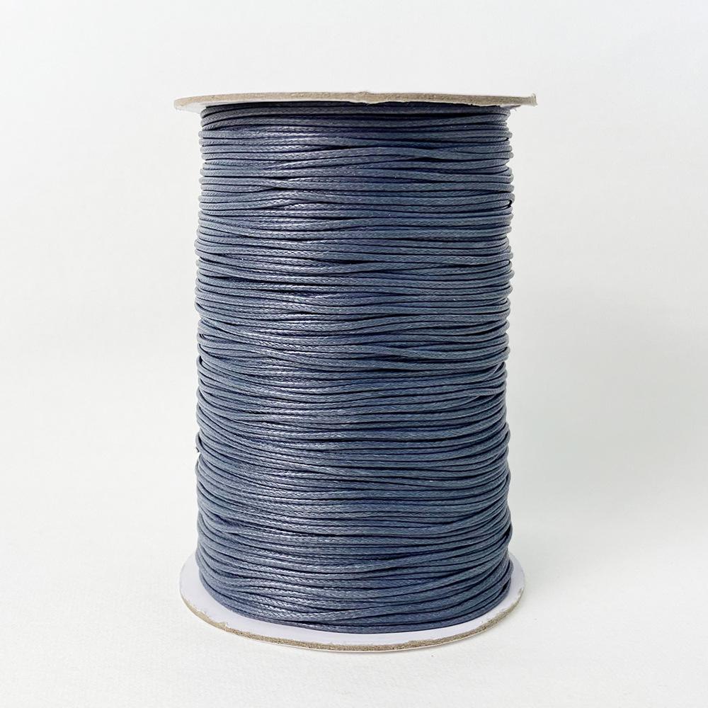 Корейская вощеная веревка 1 мм: Ювелирные изделия и подвеска Ожерелье/Плетеный браслет с ПУ кожей