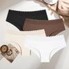 4 шт./компл. Сексуальные кружевные трусики с вырезами, женское нижнее белье, женские трусы больших размеров, бесшовные мягкие женские трусики, нижнее белье с низкой посадкой