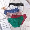 Women Panties Floral Lace Charming Briefs Lingerie Underwear Women Beauty Hip Pants Bragas Tanga
