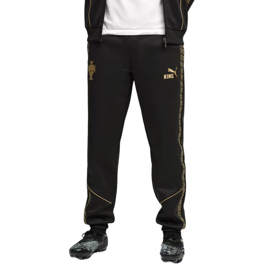 Puma Anthem FW25 Portugal Special Edition King Предматчевые спортивные брюки с манжетами на кулиске средней посадки Мужские брюки 707143-19