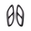 Car Accessories Matte Black Exhaust Pipe Tail Cover Trim For Mercedes Benz A Class W177 V177