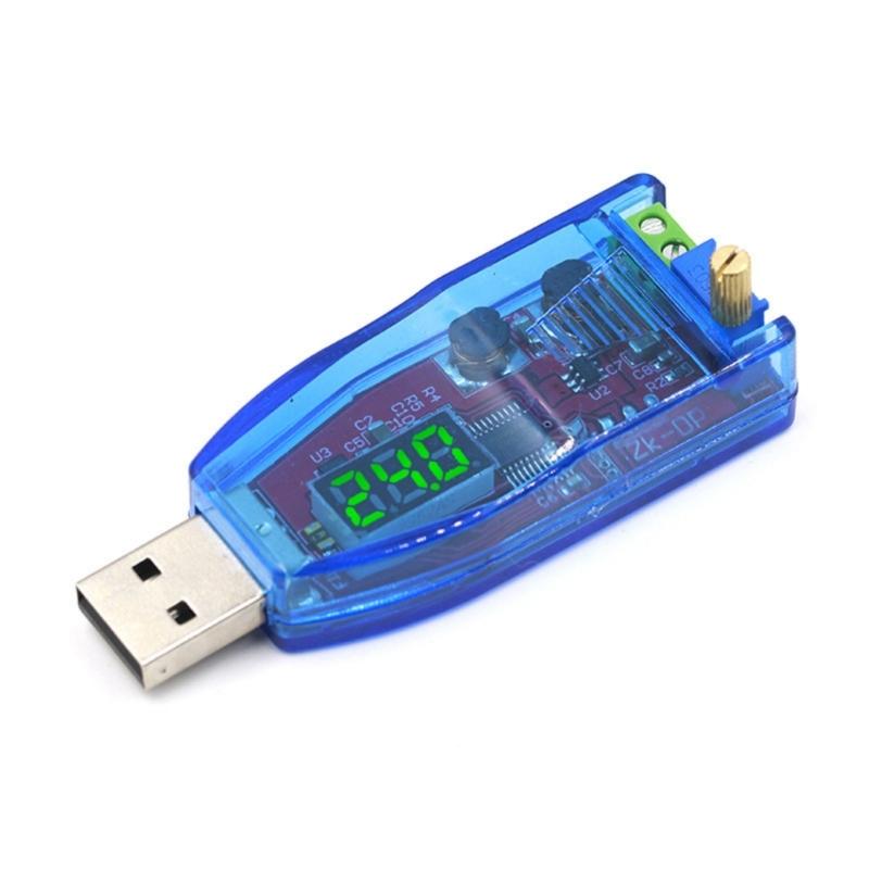 Компактный DC-преобразователь напряжения Buck-Boost USB-модуль, обеспечивающий несколько напряжений с защитой от перегрузки