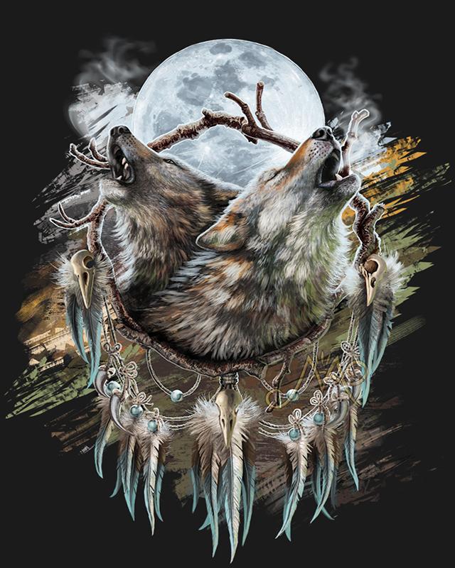 5D DIY Алмазная картина Волк Ремесло Полный квадрат Алмазная вышивка Животный пейзаж Вышивка крестом Горный домашний декор