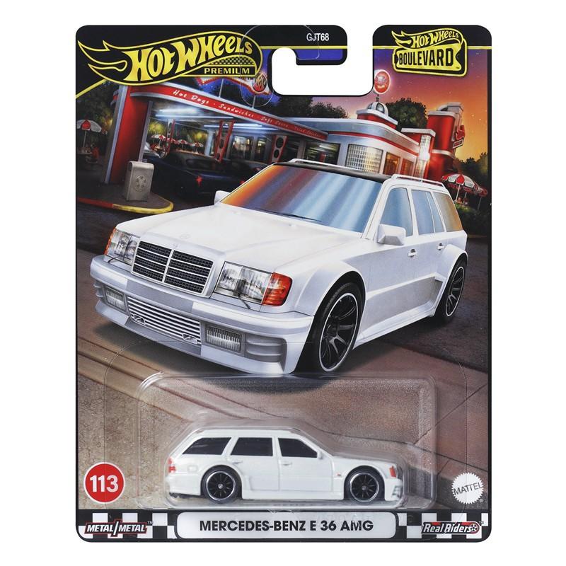 Hot Wheels Culture GJT68 Garden Avenue 27 Iron Bottom Rubber Tire Alloy Car Model