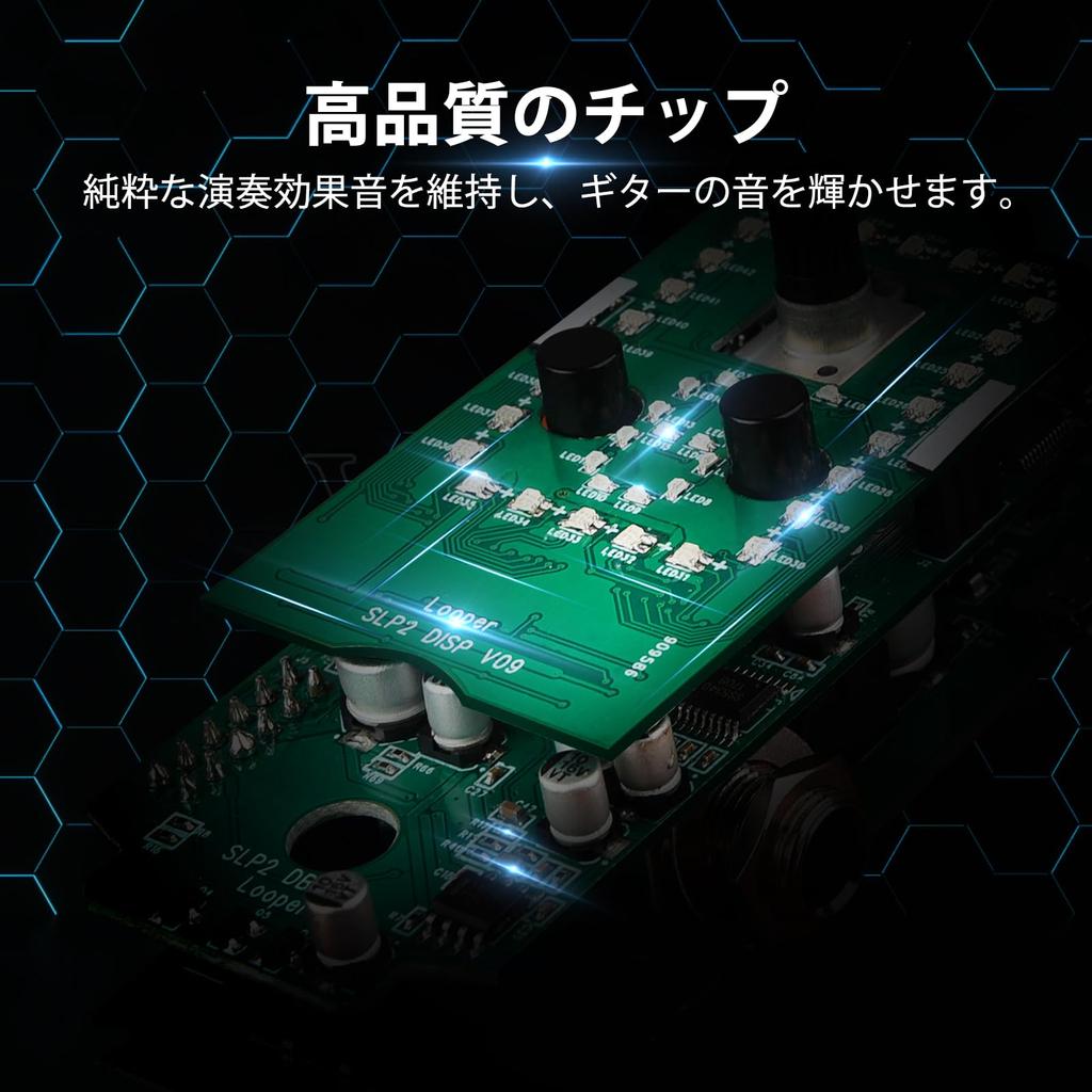 Педаль эффектов Looper с 9 петлями, тюнером, гитарными эффектами, 40 минут безлимитного наложения, USB-кабель для электрогитары, необходимо приобрести блок питания