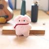 Cute Cute Scarf Pig Pendant Plush Toy Doll Cartoon Bag Hanging Keychain Doll Doll