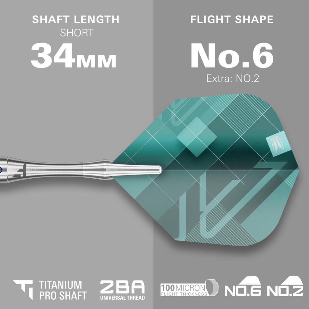 Target Дартс Rove Стальной наконечник Swiss Point Вольфрамовый ствол дартса Стальной наконечник дартса Зеленый Серебристый Инструмент Swiss Point Профессиональный набор дартс Дартс, 90% Набор,