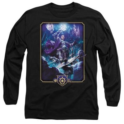 Dungeons & Dragons Унисекс Взрослый 2024 Ключевое Искусство Жреца Футболка с Длинным Рукавом