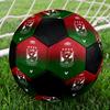 Al Ahly Футбольный мяч для зала Цветной Для всех возрастов Размер 5 Машинная строчка ПВХ Готов к соревнованиям Прочный Высокий отскок