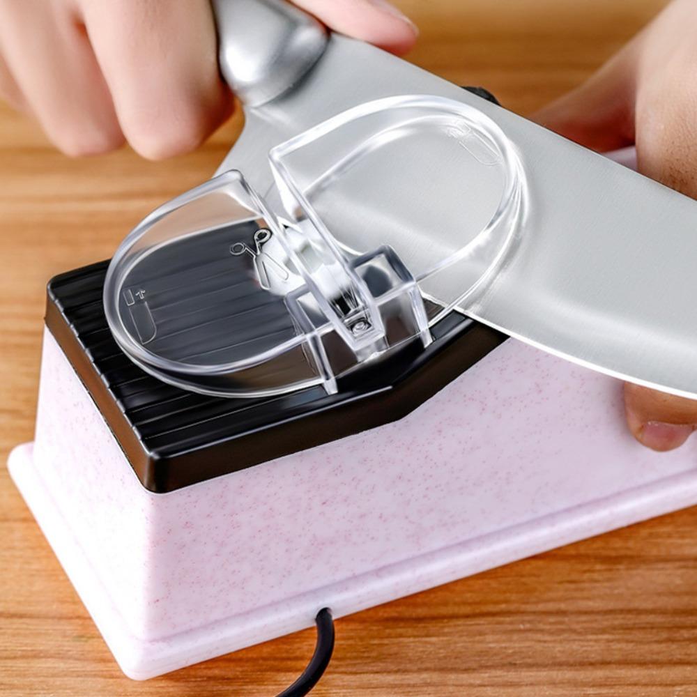 USB Charging Cutter Sharpener Household Scissor Sharpening Electric Sharpening Stone Kitchen