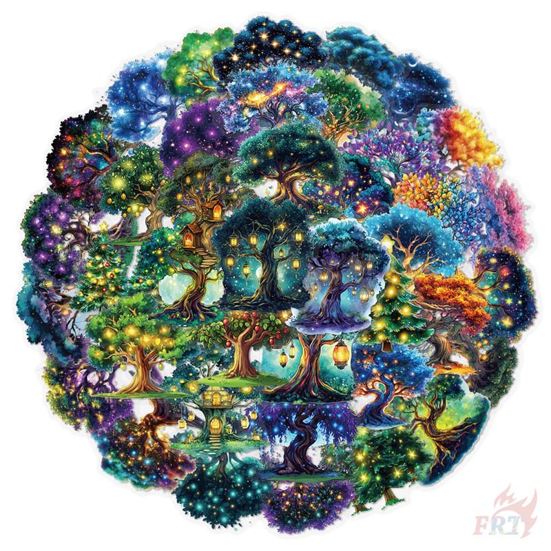 50Pcs/Set Magic Tree Series 01 PET Stickers Waterproof DIY Fashion Doodle Decals Stickers