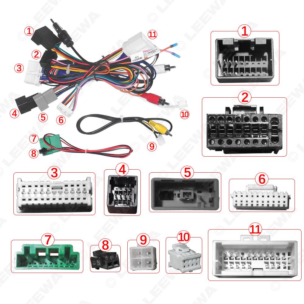 07-11 Subaru Tribeca 16P Адаптер для аудио/видео навигации с большим экраном