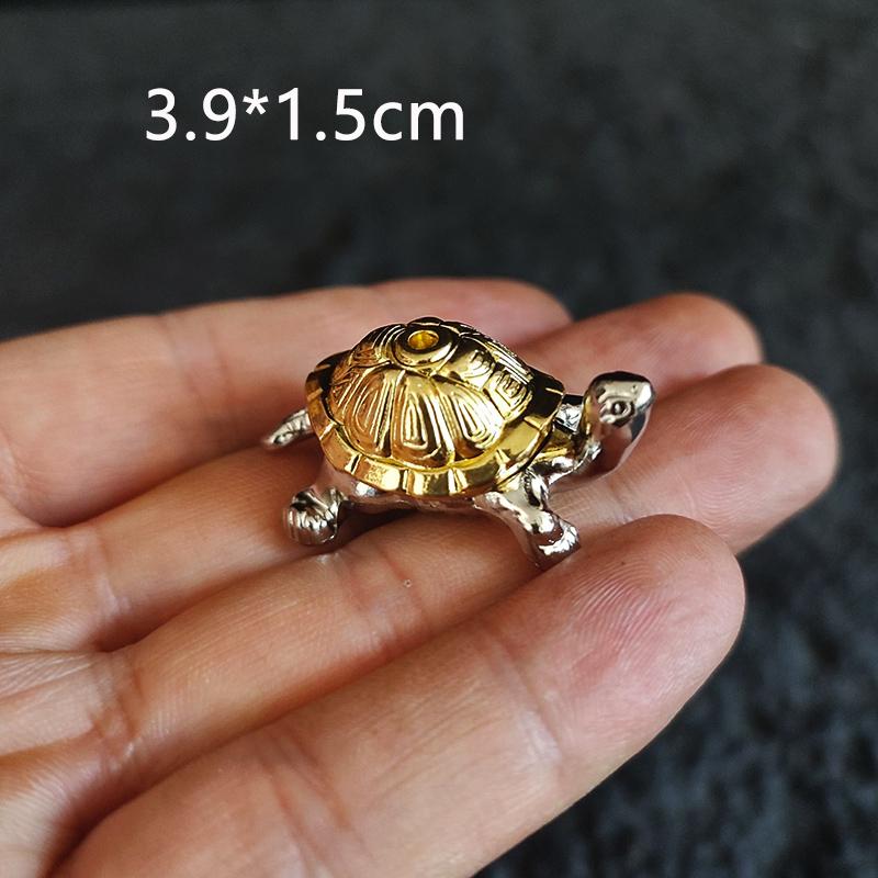Vintage Brass Zen Frog Meditation Buddhist Statue Metal Ant Turtle Sculpture Incense Burner Household Decoration Tea Pets