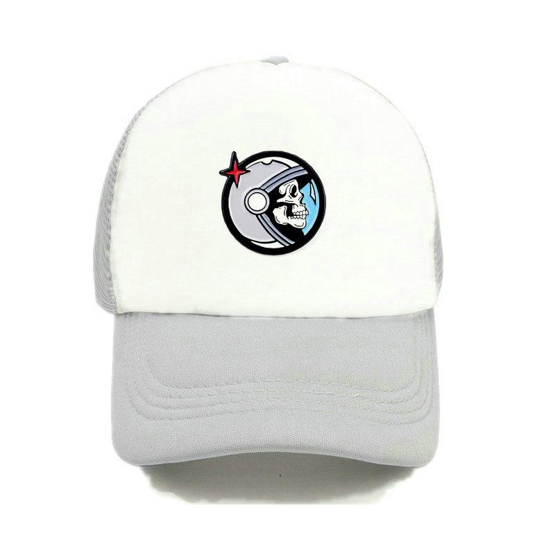 Повседневные шапки космонавтов Snapback, унисекс, череп, космонавт, папа, шляпа, регулируемая бейсболка космонавта, посадка на Луну, YY431