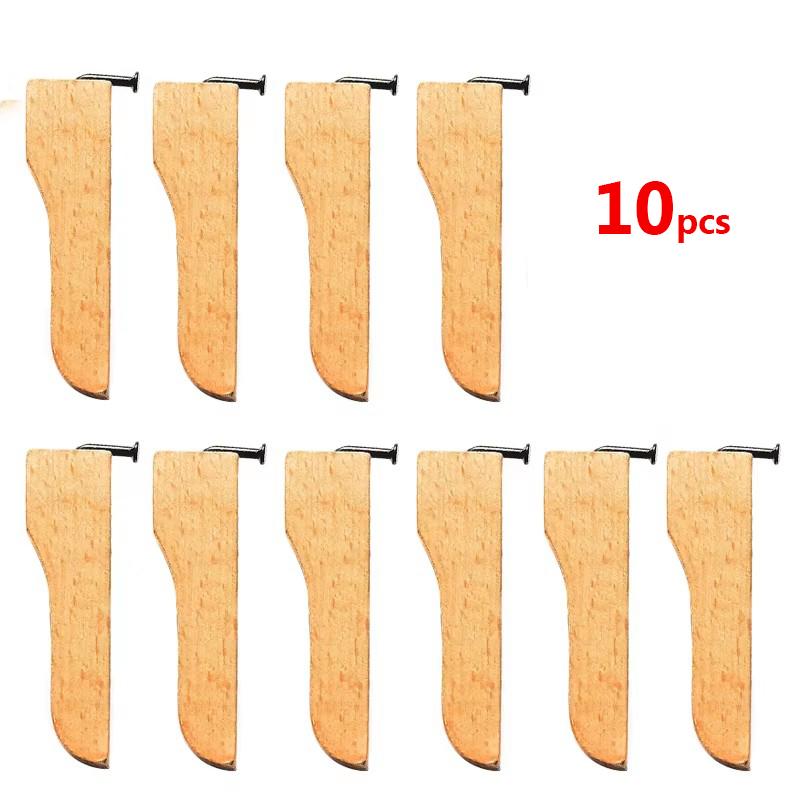 Креативная открывалка для пивных бутылок Массив дерева Гвоздь Магнитная открывалка для крышек Эргономичная ручка Открывалка для вина Для кухонных аксессуаров