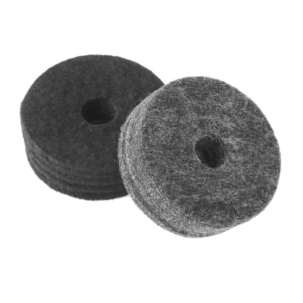 Cymbal Felts Hi-Hat Clutch Felt Hi Hat Cup Felt Cymbal Stand Sleeves with Base Wing Nuts and Cymbal Washer for Drum Set of 21Pcs