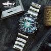 HEIMDALLR Новые Monster V2 Frost Мужские Автоматические Механические Часы с Механизмом NH36A Дайверские 200M Водонепроницаемые Сапфировое Стекло Мужские Часы
