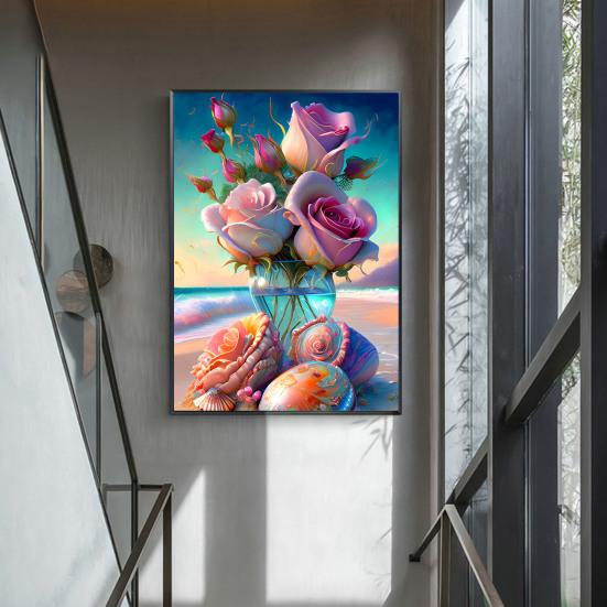 Пейзаж Алмазное искусство DIY снятие стресса повышение навыков яркий цвет украшение дома мозаика Алмазная вышивка