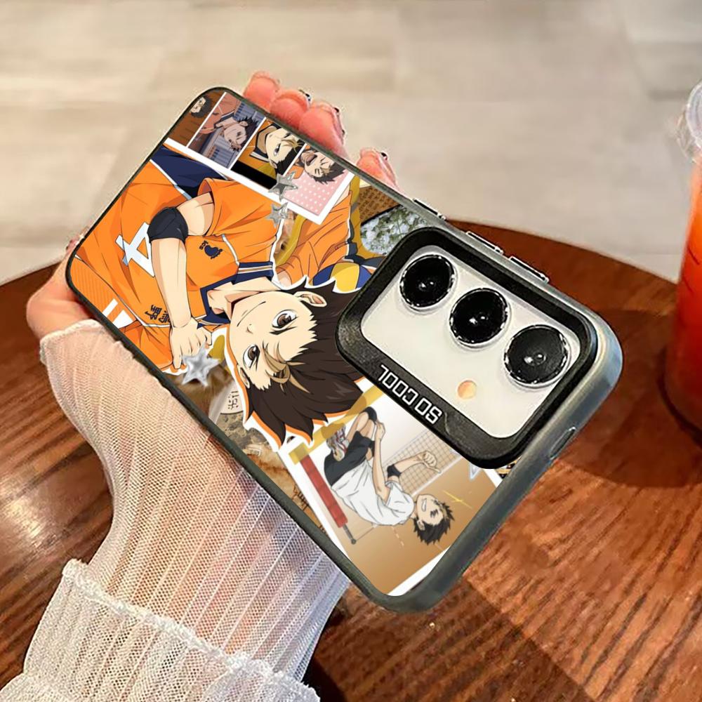 Чехол для телефона Haikyu Nishinoya Yuu Для Черного lMDЦвет Серебряная Раковина Для Samsung A56 A16 A55 A15 A35 A25 A54 A14 A34