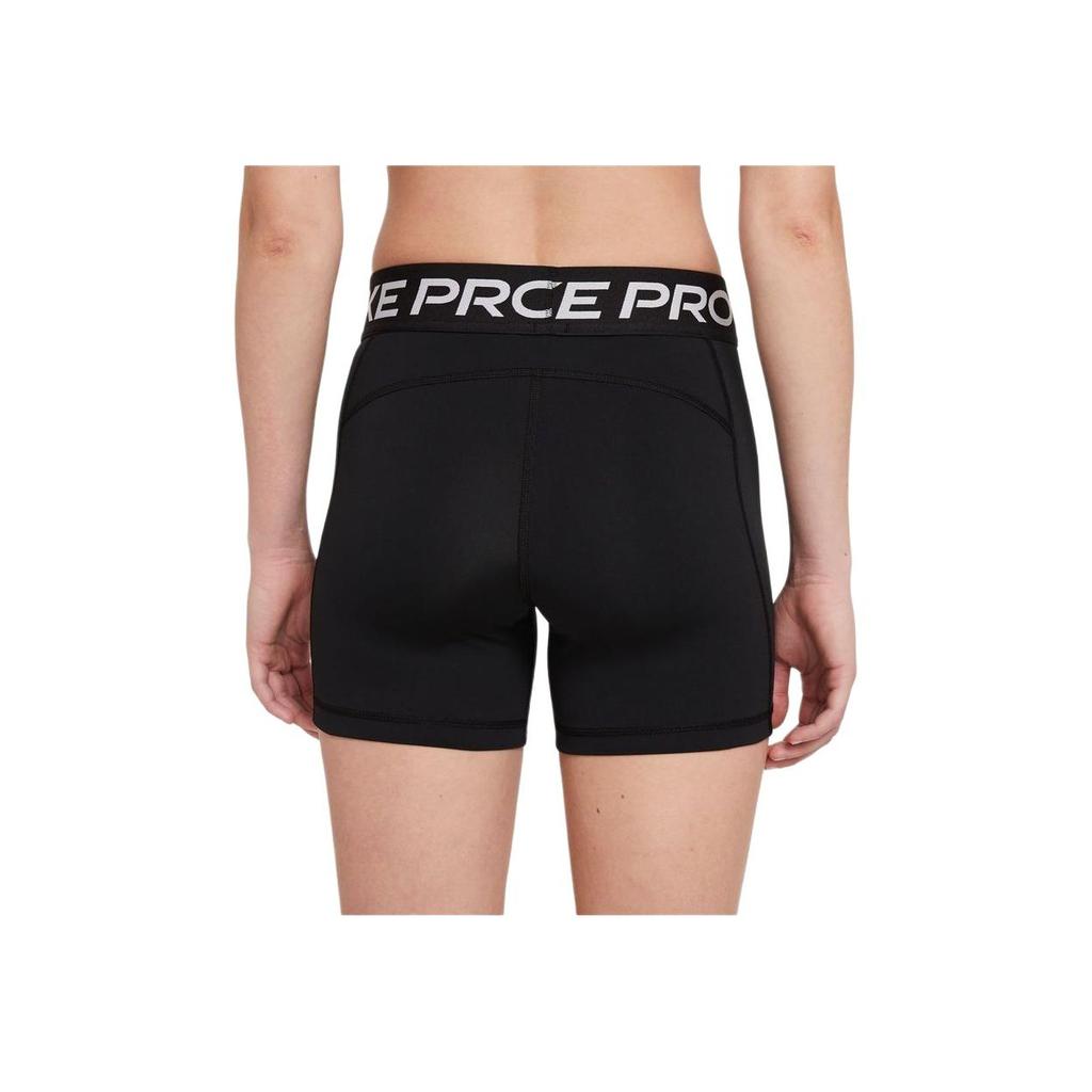 Nike Шорты для фитнеса с логотипом и эластичной талией, женские, черные CZ9832-010