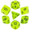 Glow In The Dark DND Dice, 7pcs Luminous Polyhedral Dice Set, Glowing D&D Dice for DND, RPG, Table Games