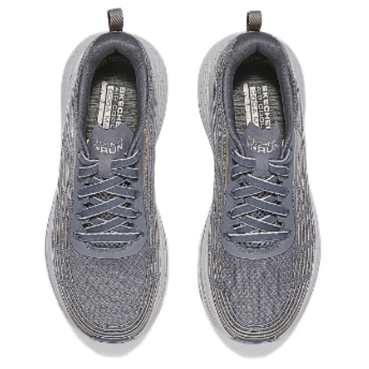 Skechers Максимальная амортизация Elite 2.0 Мягкие Удобные Прочные Низкие Беговые Кроссовки Женская кроссовка Серый 129605-CCGD