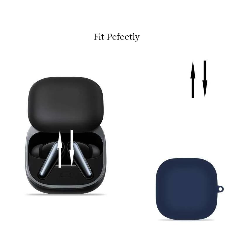 Silicone Case for Anker Soundcore Liberty 5 Wireless Earphones Cover with Strap Shockproof Slim Protective Earbuds Accessories