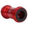 BB30 Alloy Bike Integrated Thrd Screw In Locking Bring Bottom Bracket Crankset   Accessory(Black )