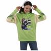 Jujutsu Kaisen Men's Patchwork Color Block Hoodie - Japanese Casual Style