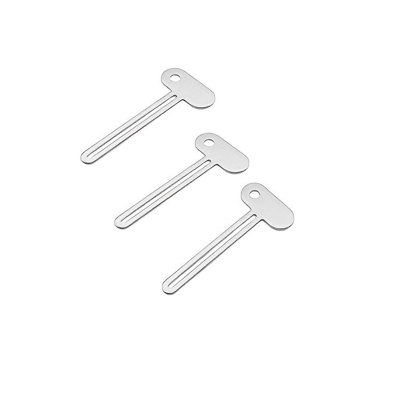1/2/3 Stainless Steel Toothpaste Squeezer - Manual Lightweight Tube Dispenser, Suitable for Toothpaste and Hand Cream