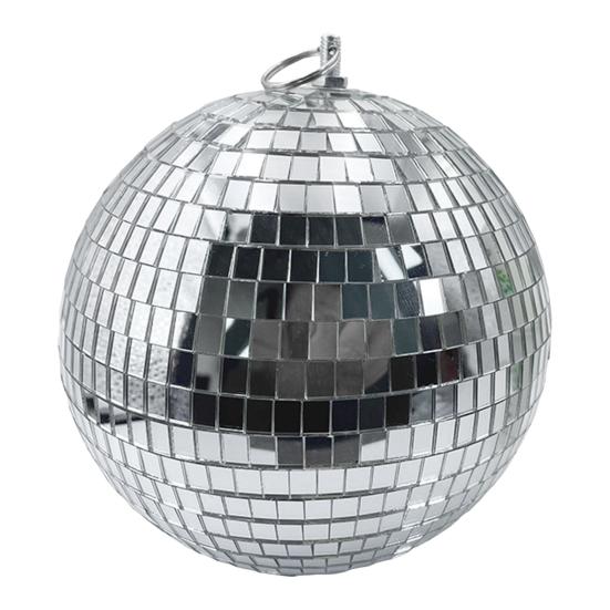 Серебряный зеркальный диско-шар, украшения, светоотражающие подвесные диско-шары, украшения для вечеринок в стиле ретро 70-х, рождественских дней рождения, принадлежностей