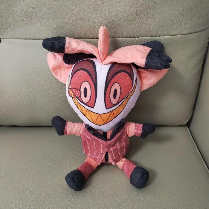 New Alastor Plush Adam Hazbined Cos Hotels Soft Stuffed Costume Cute Plushie Figure Hells For Children Kids Christmas Gift