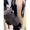 New Commuter Large Capacity Fashionable Versatile Multi Pocket Retro Student Backpack Travel Backpack