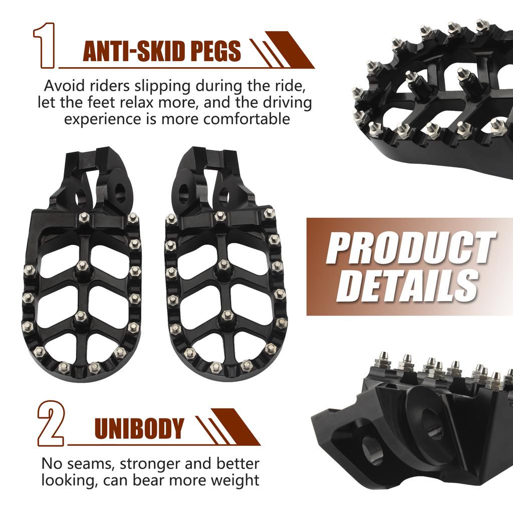 Для мотоциклов KTM EXC SX Подножки Опоры Подножек Педали SXF EXCF XCF XCW XCFW 65 85 125 150 250 300 350 400 450 530 Enduro