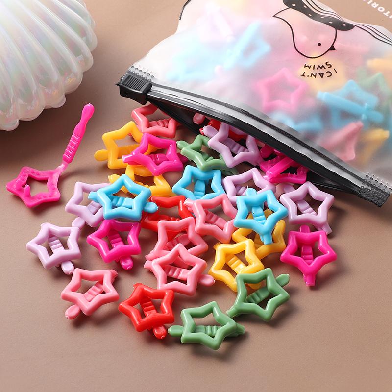 20 шт., красочные маленькие когти для волос, заколки с цветами для девочек, аксессуары для волос, детские головные уборы с героями мультфильмов, подарок