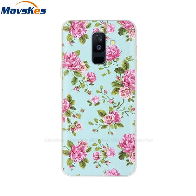 Силиконовый чехол для Samsung Galaxy A6, чехол для двух SIM-карт, Sm A600 A600f, чехол для Samsung A6 Plus A605 A605f, чехол